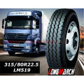 Longmarch Lm 519, All Position Truck Tyre, on & off Road Tyre, 7.50r16, Tires 295 X 80 X 22.5